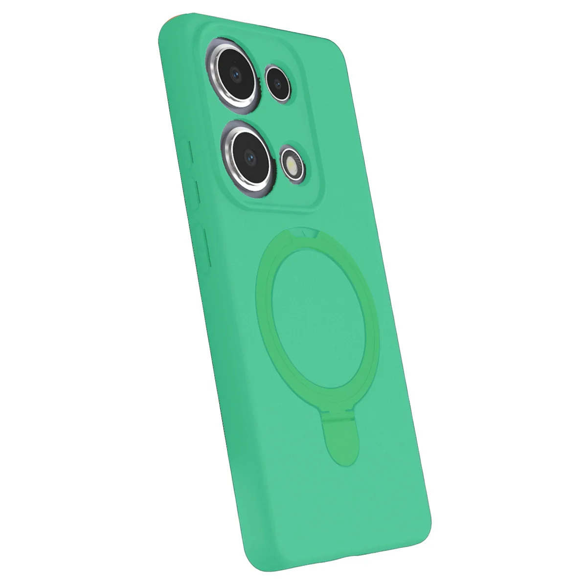 Redmi Note 13 Pro 4G Regal Magsafe Standlı Kapak - Yeşil