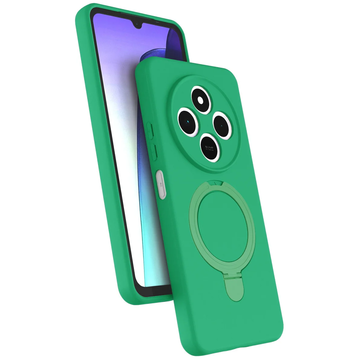 Redmi 14C Regal Magsafe Standlı Kapak - Yeşil