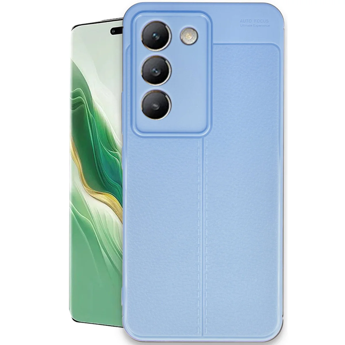 V30 Lite 4G Kılıf Auto Focus Kapak - Mavi