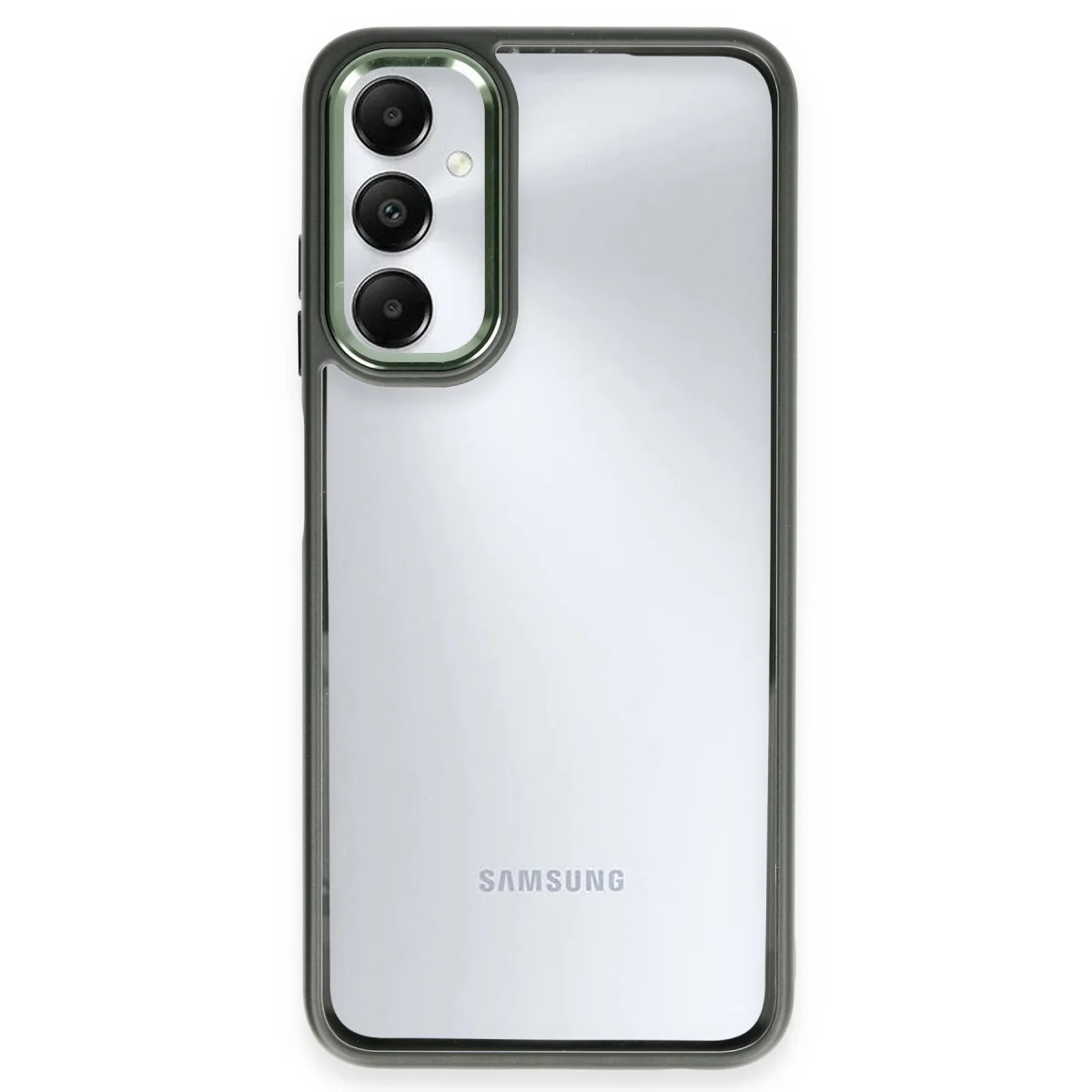Galaxy A05S Kılıf Power Silikon - Koyu Yeşil