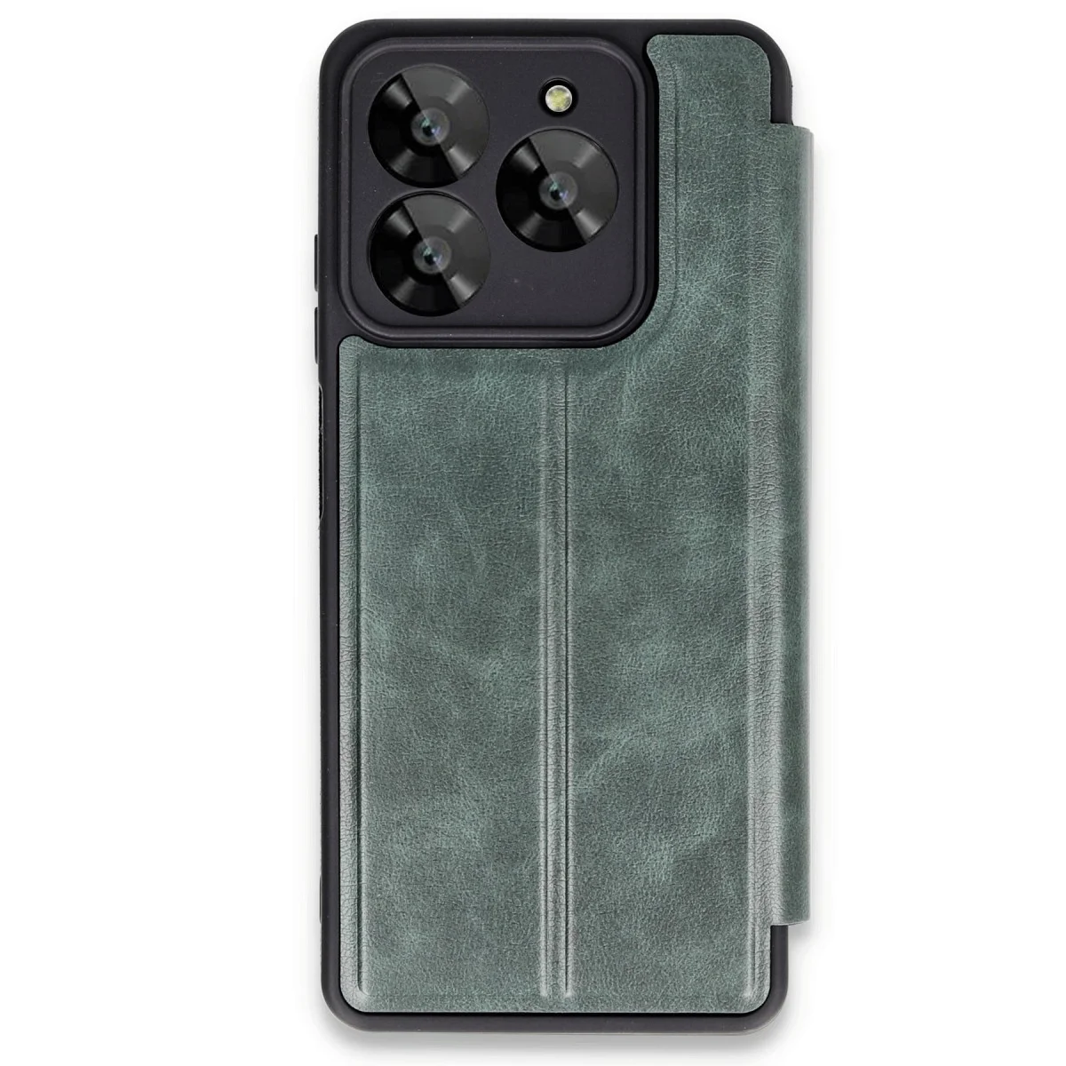 Era 30 Kılıf Flip Cover - Koyu Yeşil