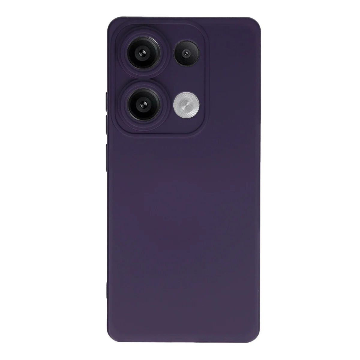 Redmi Note 13 Pro 4G Kılıf Nano içi Kadife Silikon - Mor