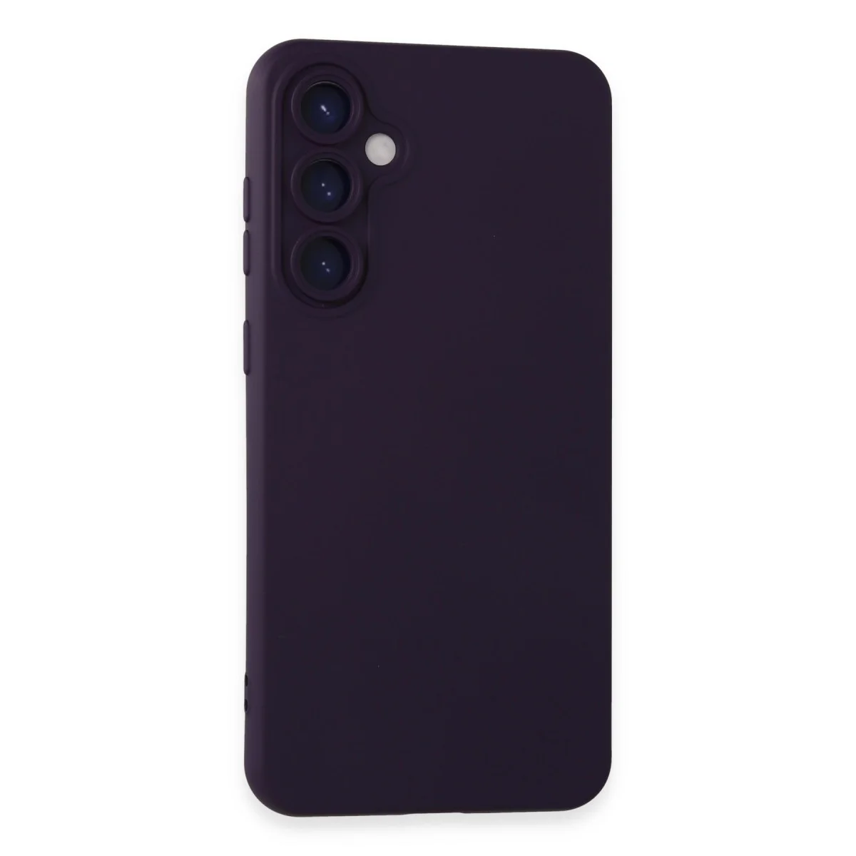 Galaxy S24 Kılıf Nano içi Kadife Silikon - Mor