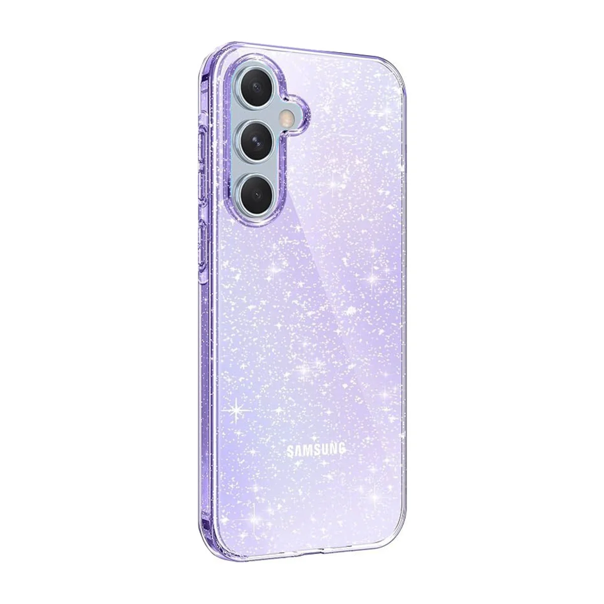 Galaxy A15 4G Kılıf Glow Kapak - Mor