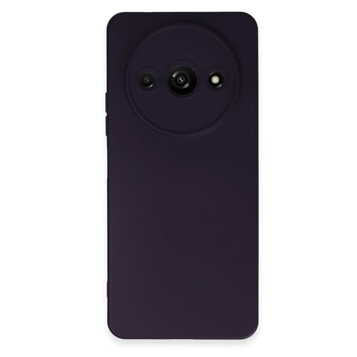 Redmi A3 4G Kılıf Nano içi Kadife Silikon - Mor