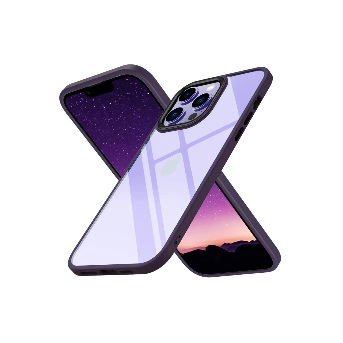 iPhone 13 Pro Max Kılıf Power Silikon - Mor