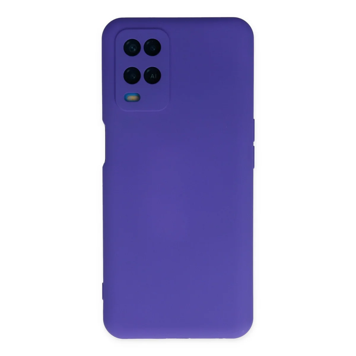 A54 4G Kılıf Nano içi Kadife Silikon - Mor