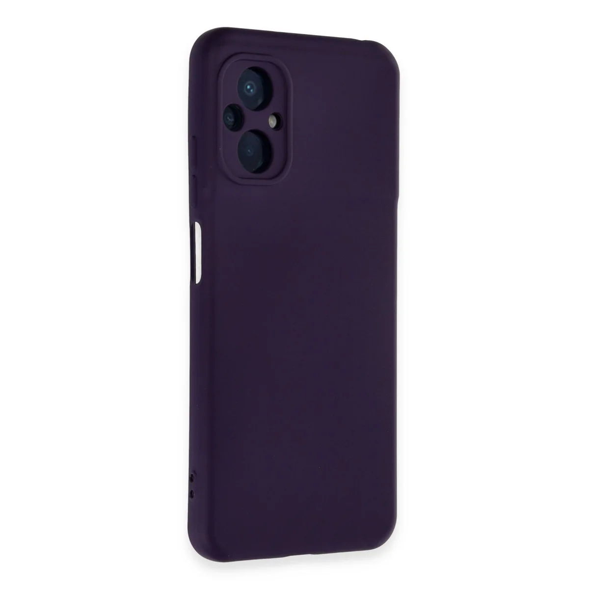 Poco M5 Kılıf Nano içi Kadife Silikon - Mor