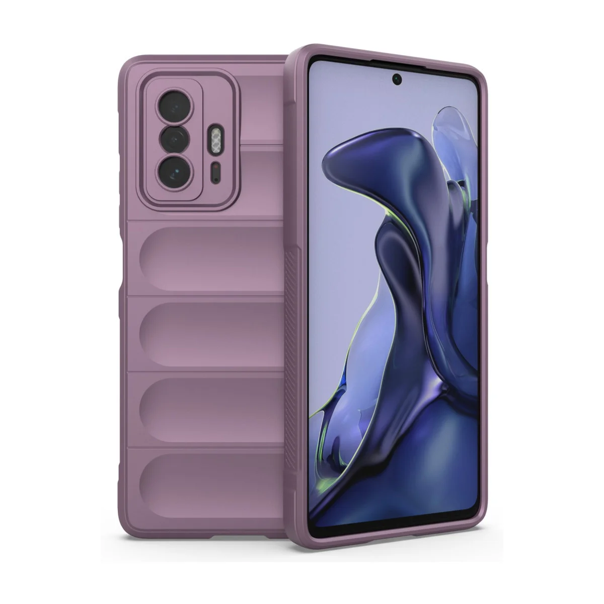 Mi 11T Kılıf Optimum Silikon - Mor