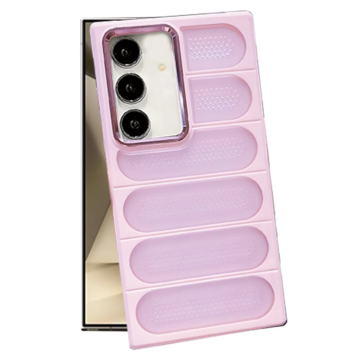 Galaxy S24 Kılıf Airmax Silikon Kapak - Pembe