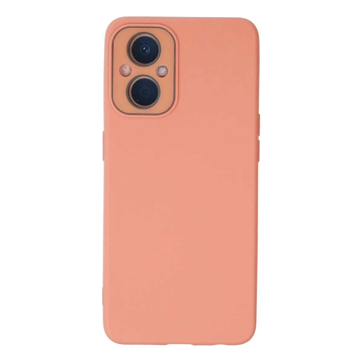 Reno 7 Lİte Kılıf Lansman Glass Kapak - Pembe