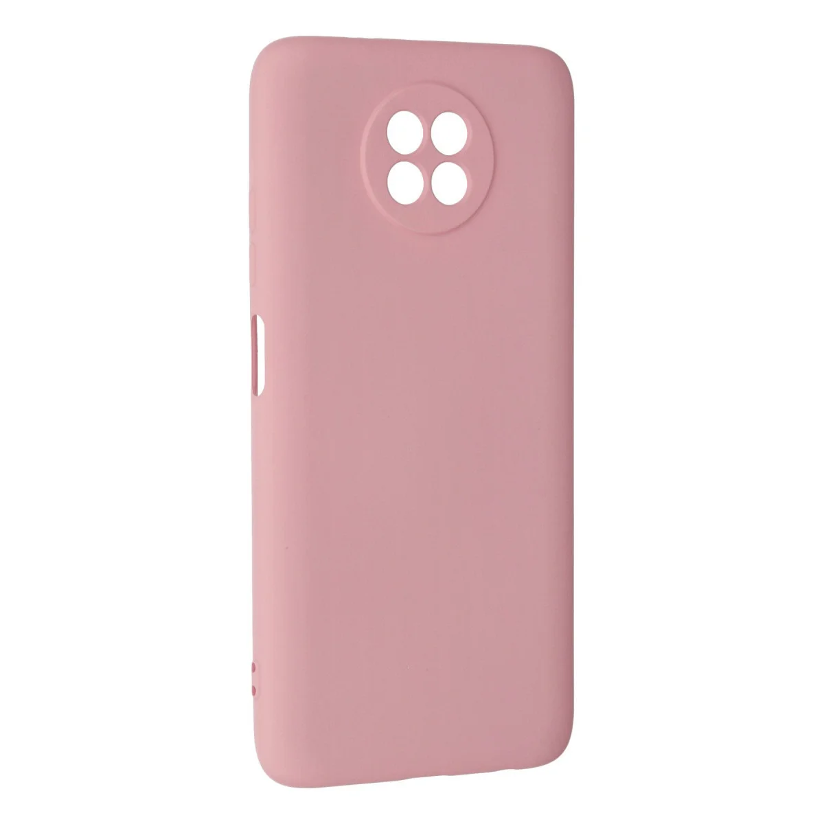 Redmi Note 9 5G Kılıf Nano içi Kadife Silikon - Pembe