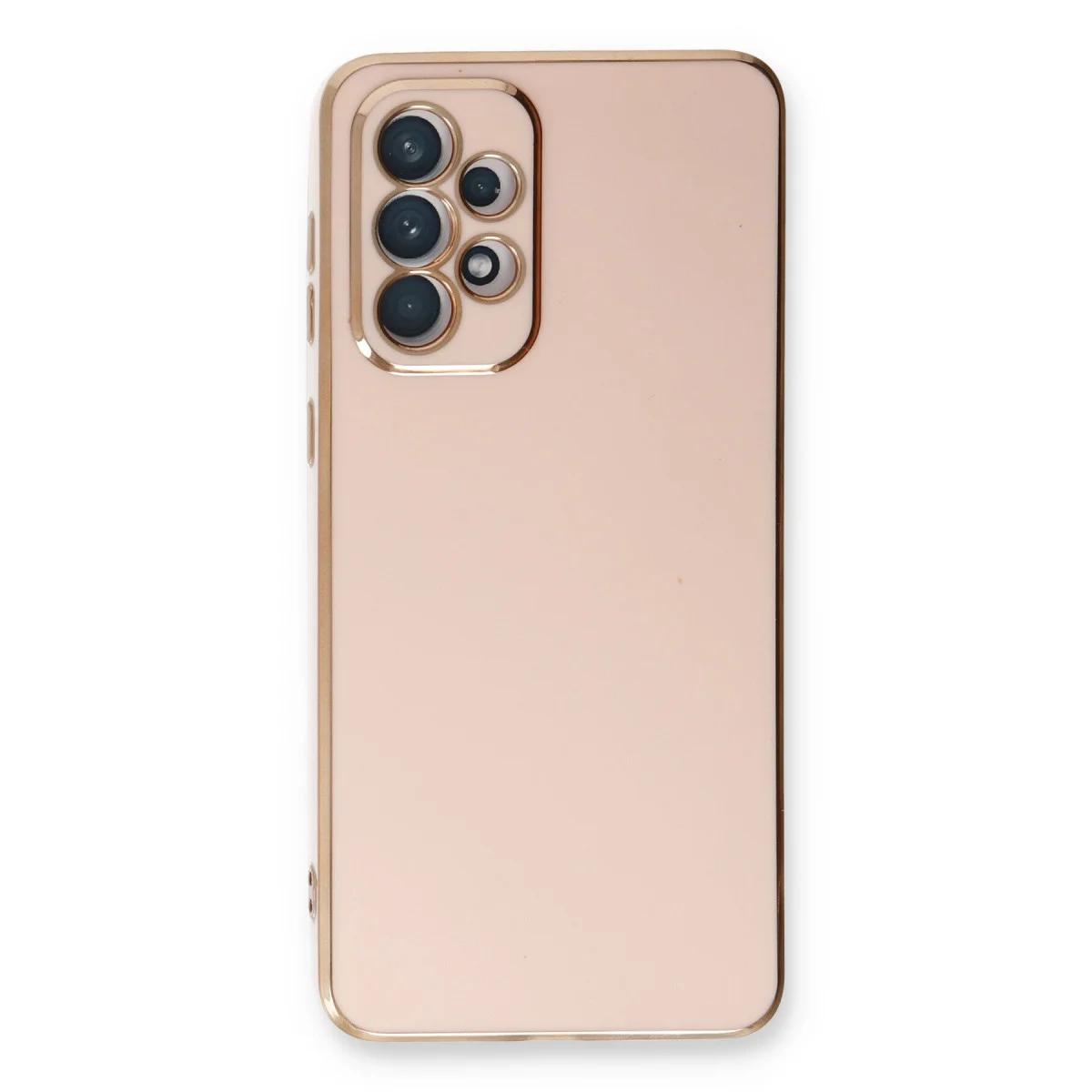 Galaxy A33 5G Kılıf Volet Silikon - Pembe