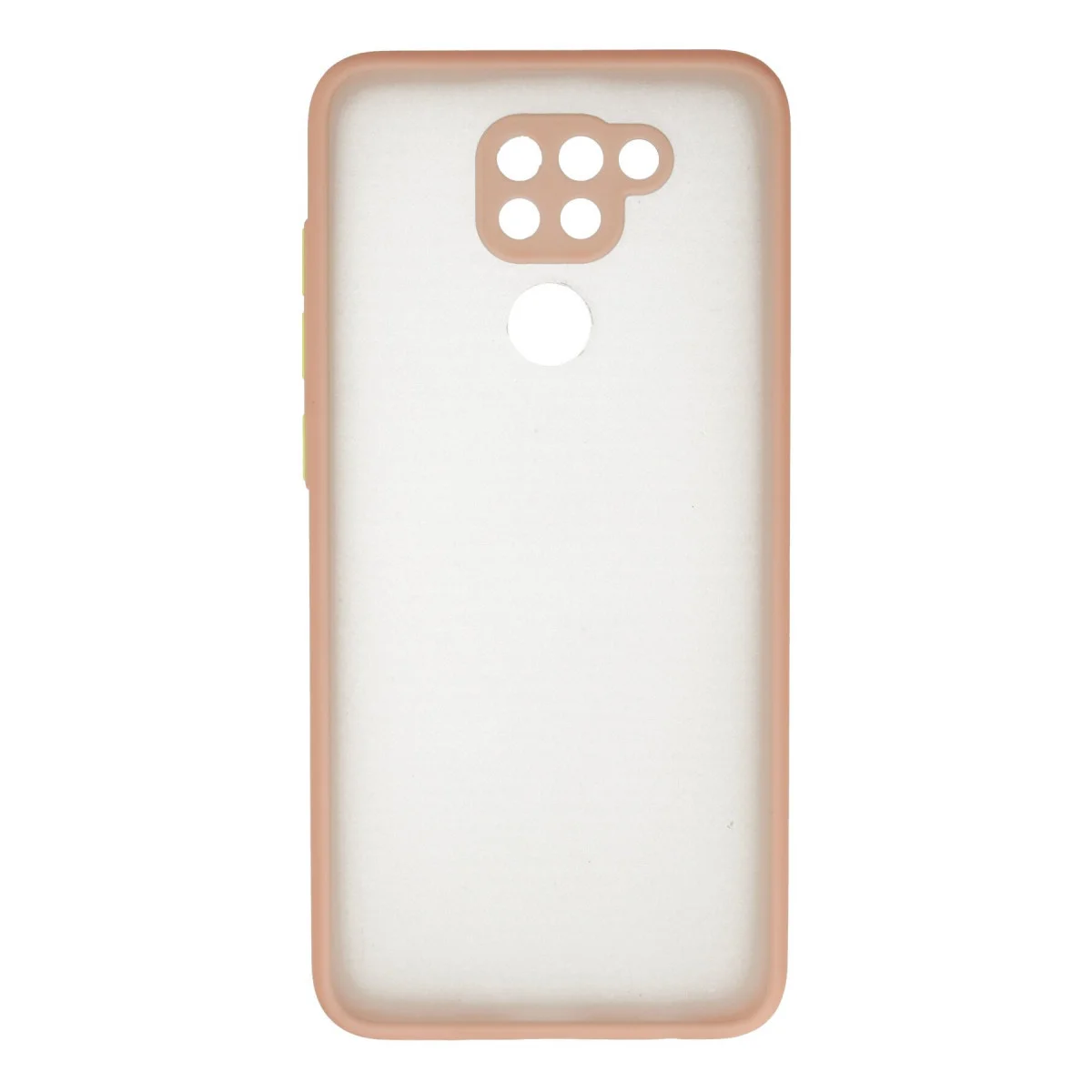 Redmi Note 9 Kılıf Montreal Silikon Kapak - Pembe