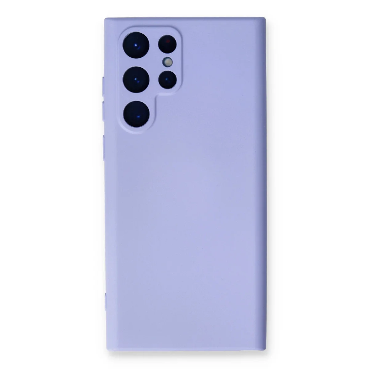 Galaxy S24 Ultra Kılıf Nano içi Kadife Silikon - Lila