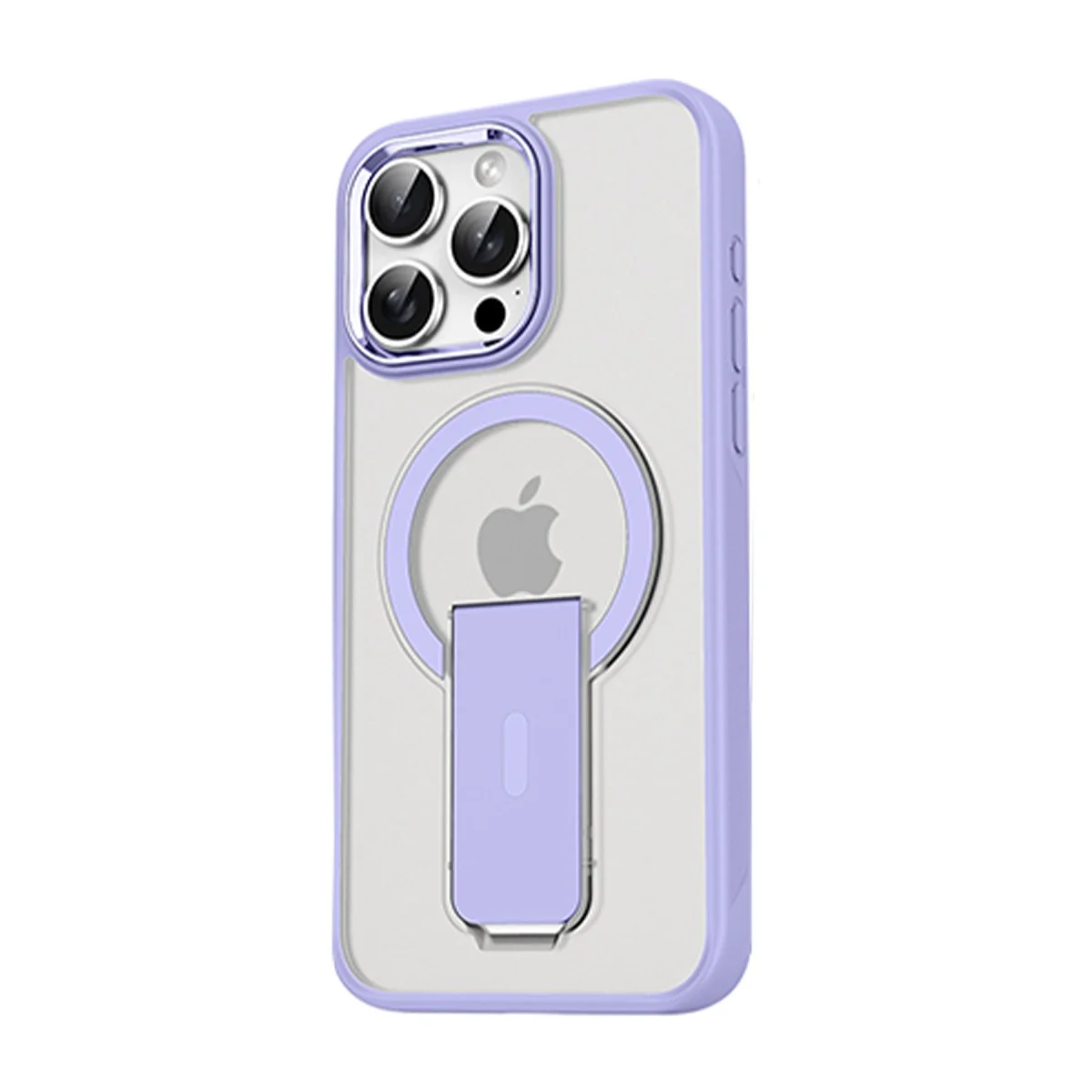 iPhone 14 Pro Tork Magsafe Standlı Kapak - Lila