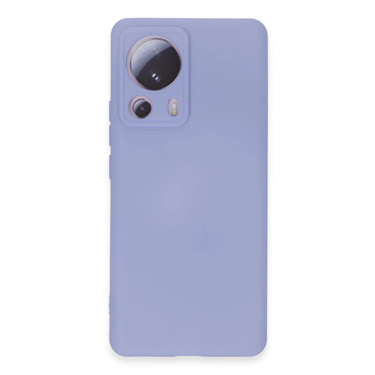 Mi 13 Lite Kılıf Nano içi Kadife Silikon - Lila