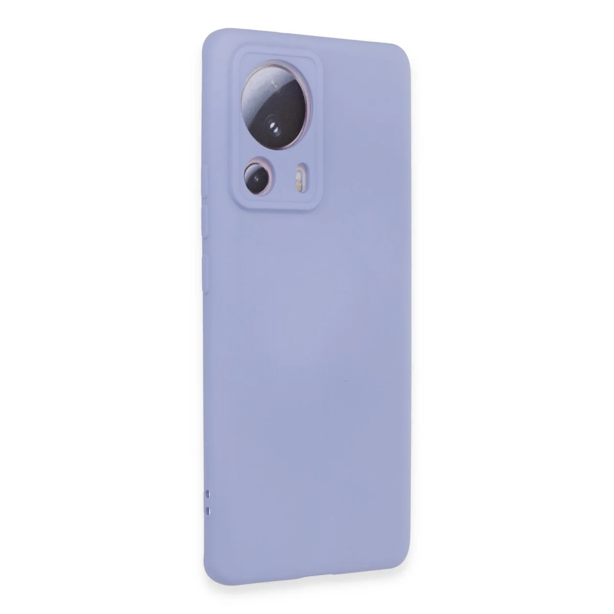 Mi 13 Lite Kılıf Nano içi Kadife Silikon - Lila