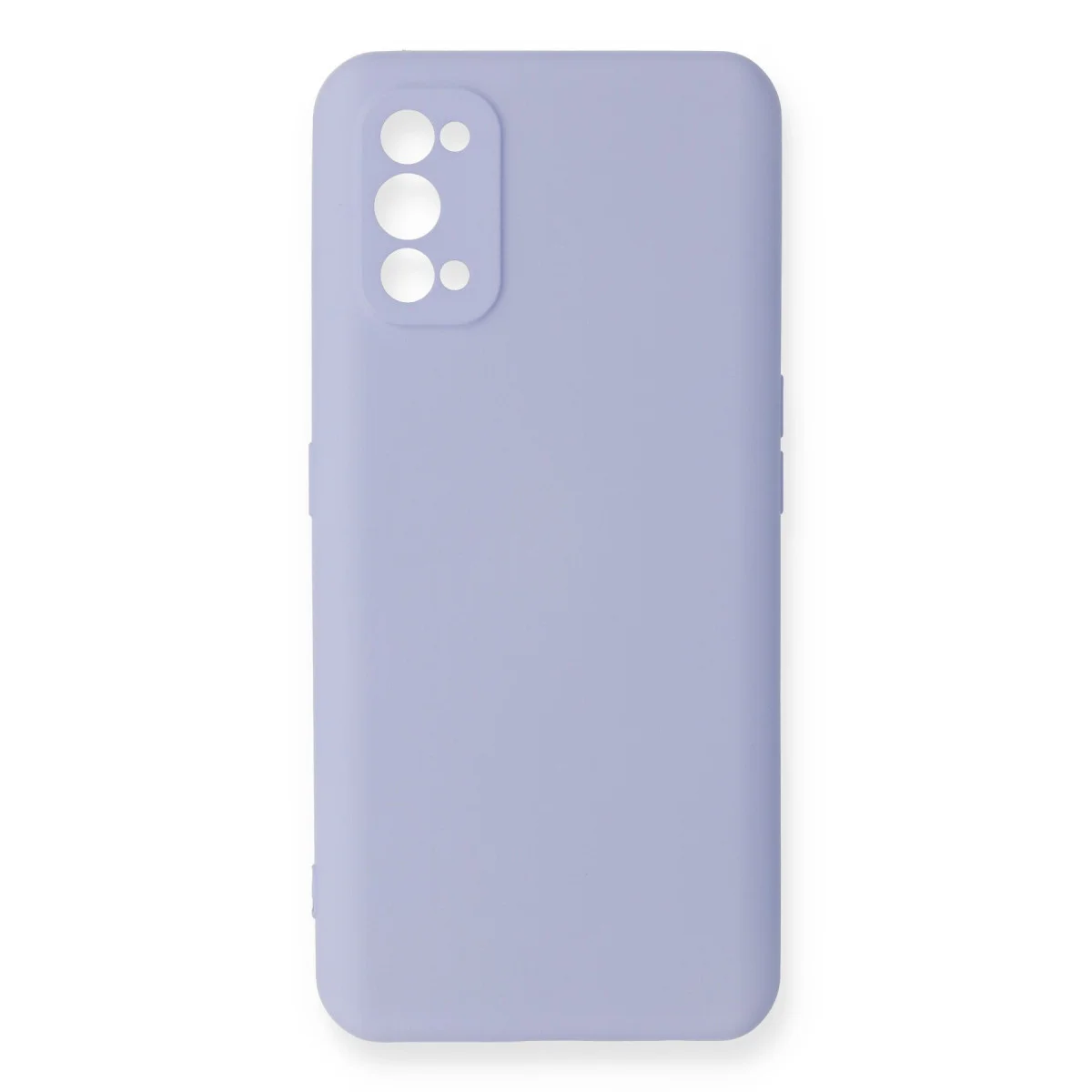Realme 7 Pro Kılıf Nano içi Kadife Silikon - Lila