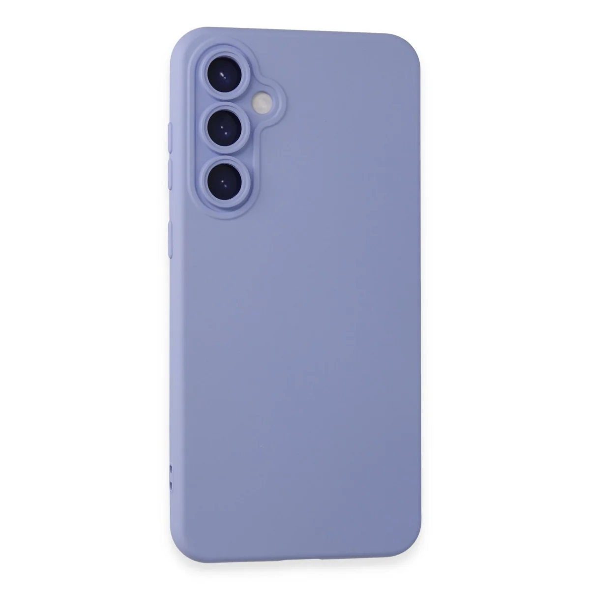 Galaxy S23 FE Kılıf Nano içi Kadife Silikon - Lila