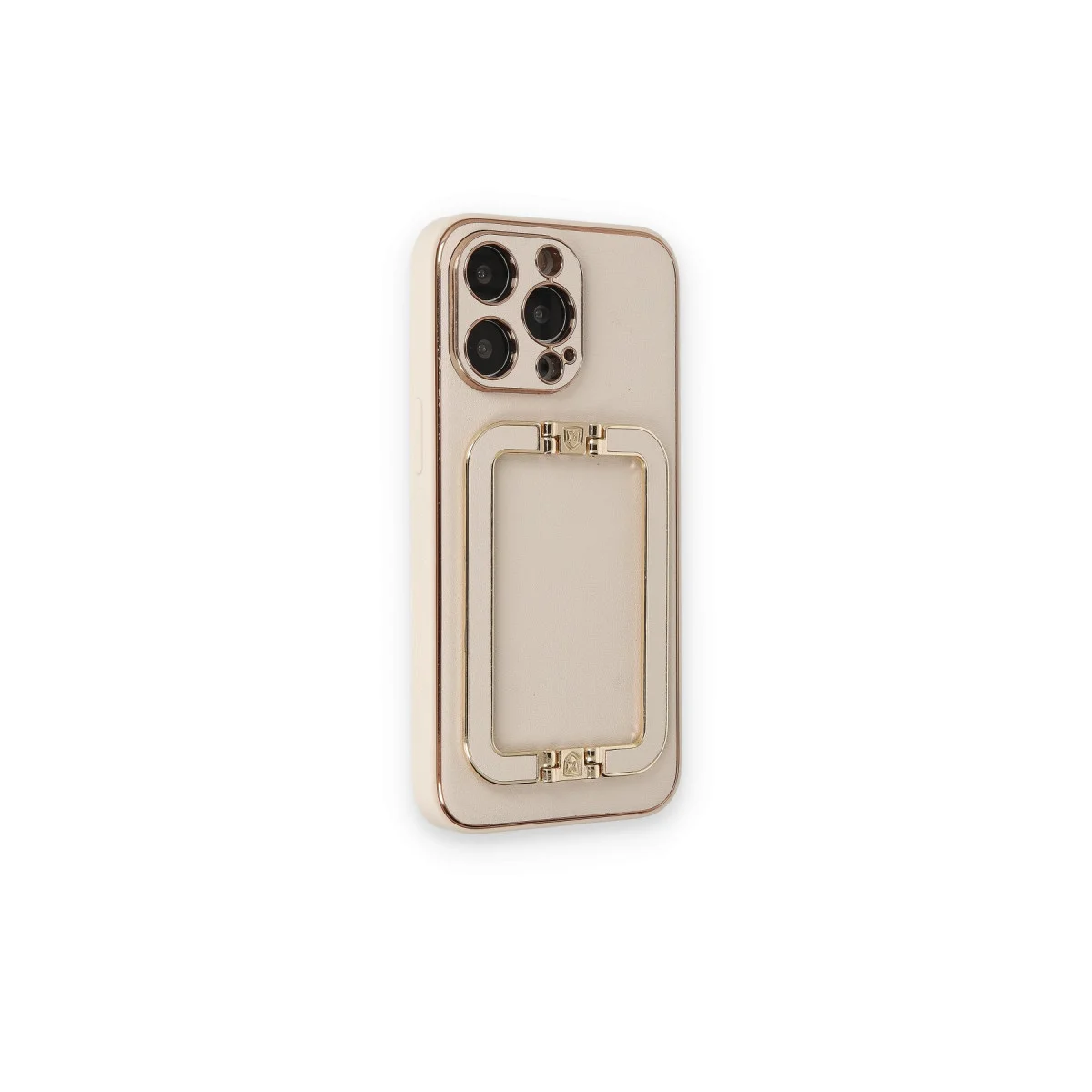 iPhone 14 Pro Kılıf Coco Elit Kapak - Gold