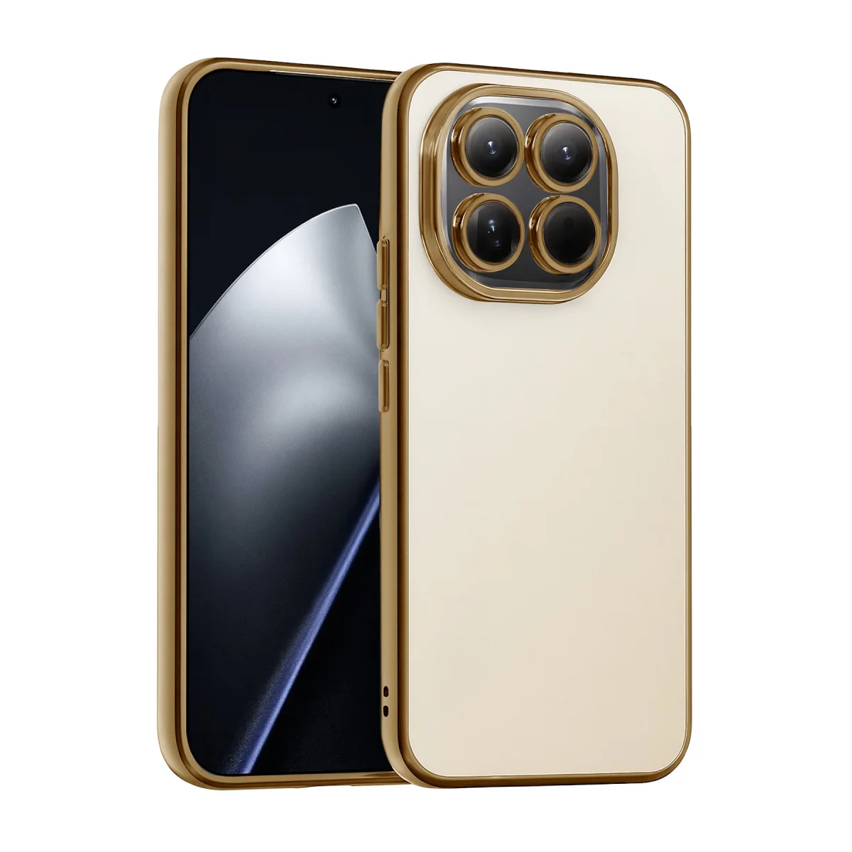Mi 15 Razer Lensli Silikon - Gold