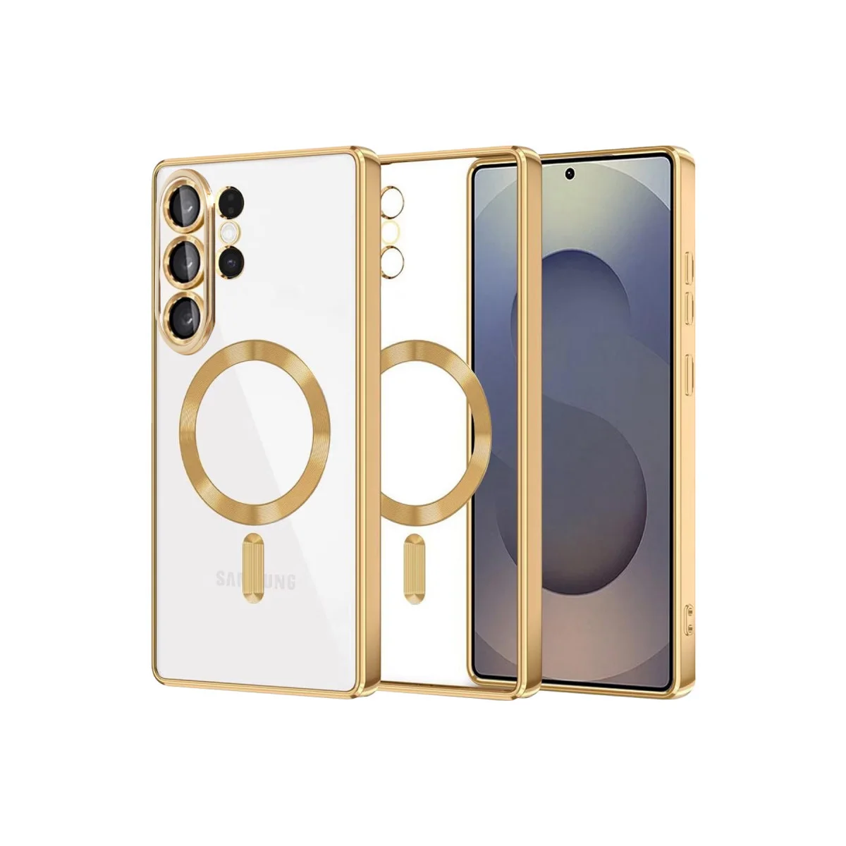 Galaxy S26 Ultra Kross Magneticsafe Kapak - Gold