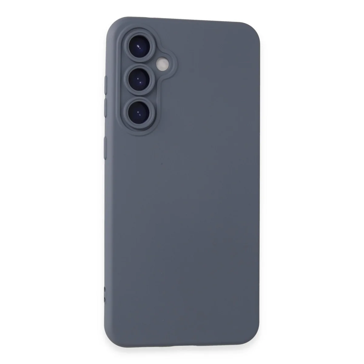Galaxy S24 Kılıf Nano içi Kadife Silikon - Gri