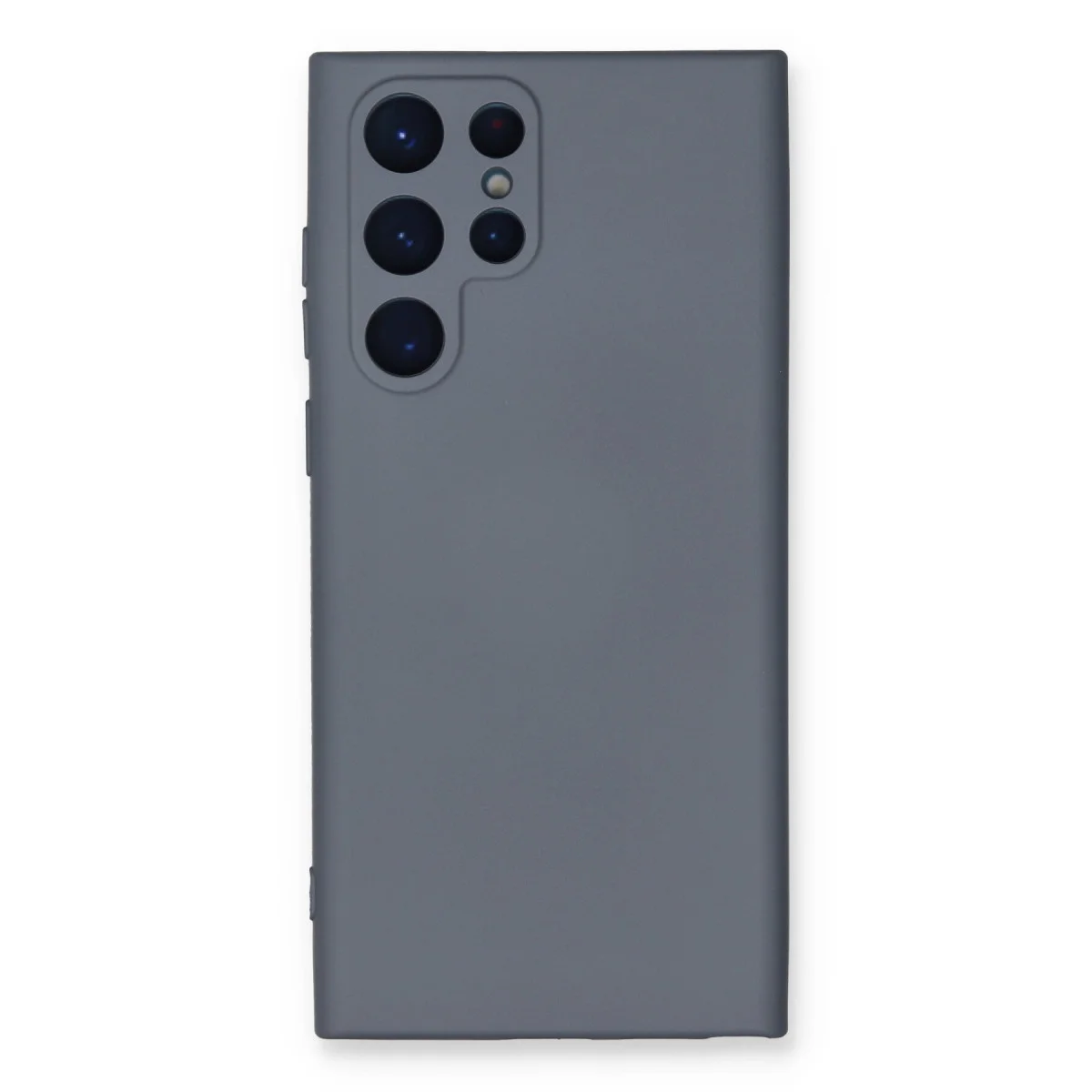 Galaxy S24 Ultra Kılıf Nano içi Kadife Silikon - Gri
