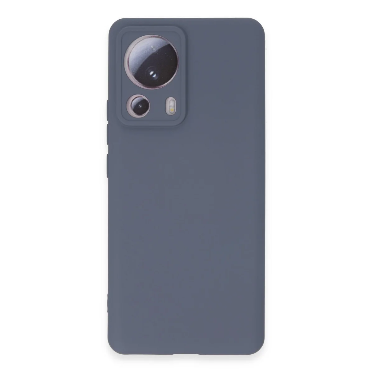 Mi 13 Lite Kılıf Nano içi Kadife Silikon - Gri