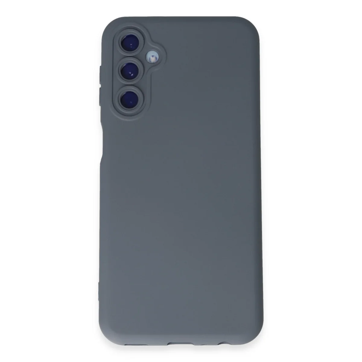 Galaxy M14 5G Kılıf Nano içi Kadife Silikon - Gri