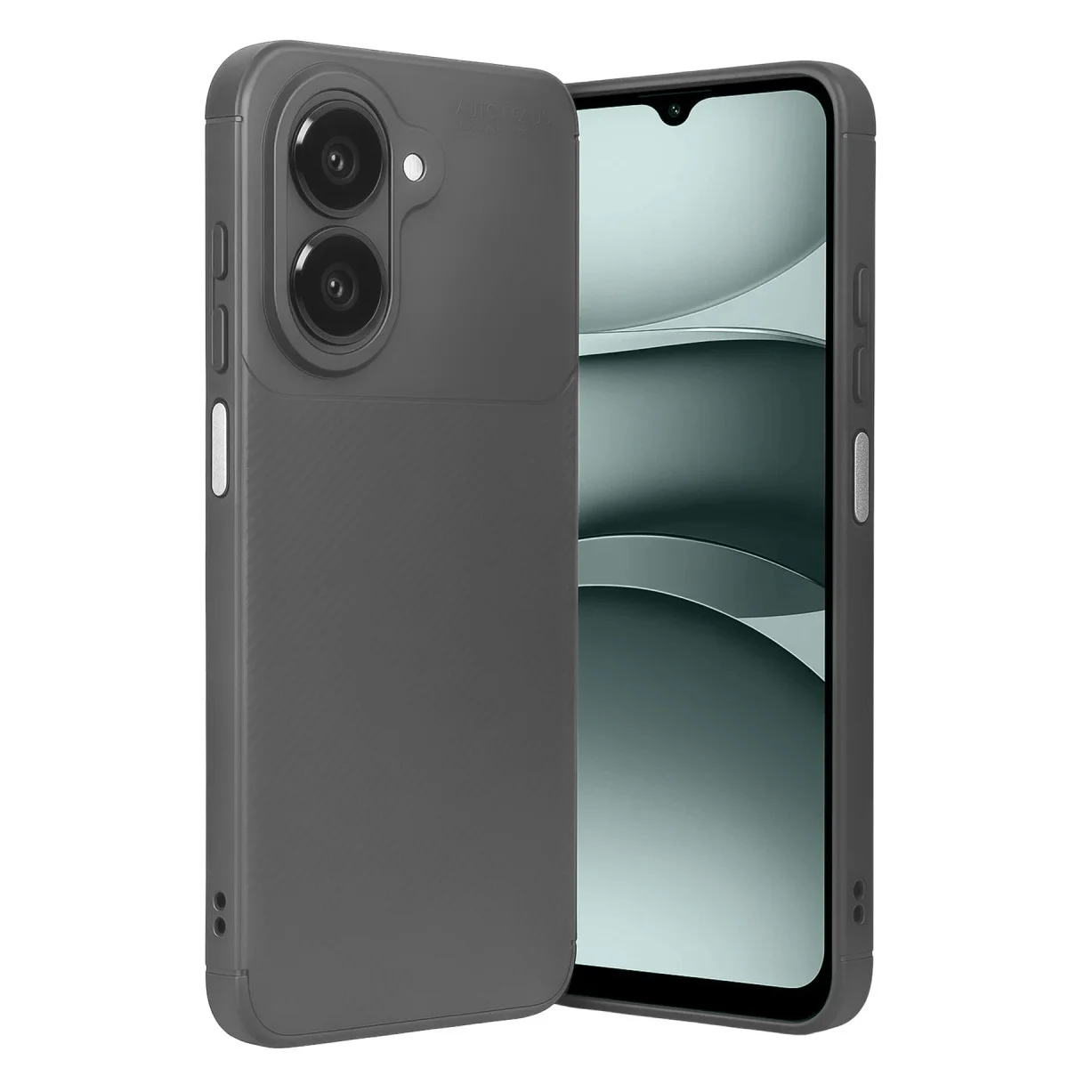 Galaxy A07 4G Auto Focus Karbon Kapak - Gri