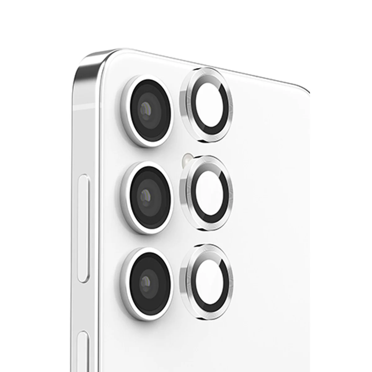 Galaxy A16 5G Raze Metal Kamera Lens - Gümüş