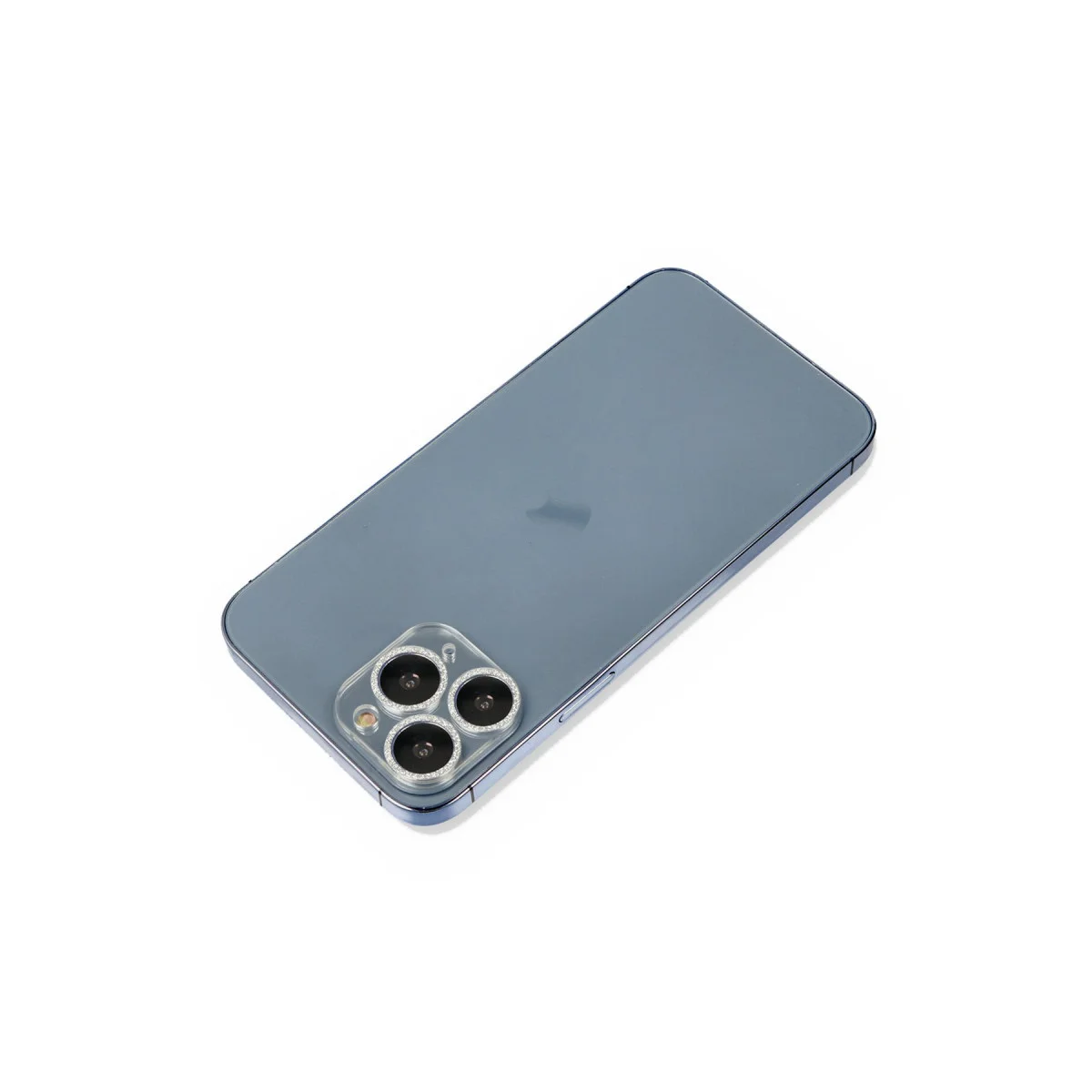 iPhone 11 Pro Shine Kamera Lens Koruma Cam - Gümüş
