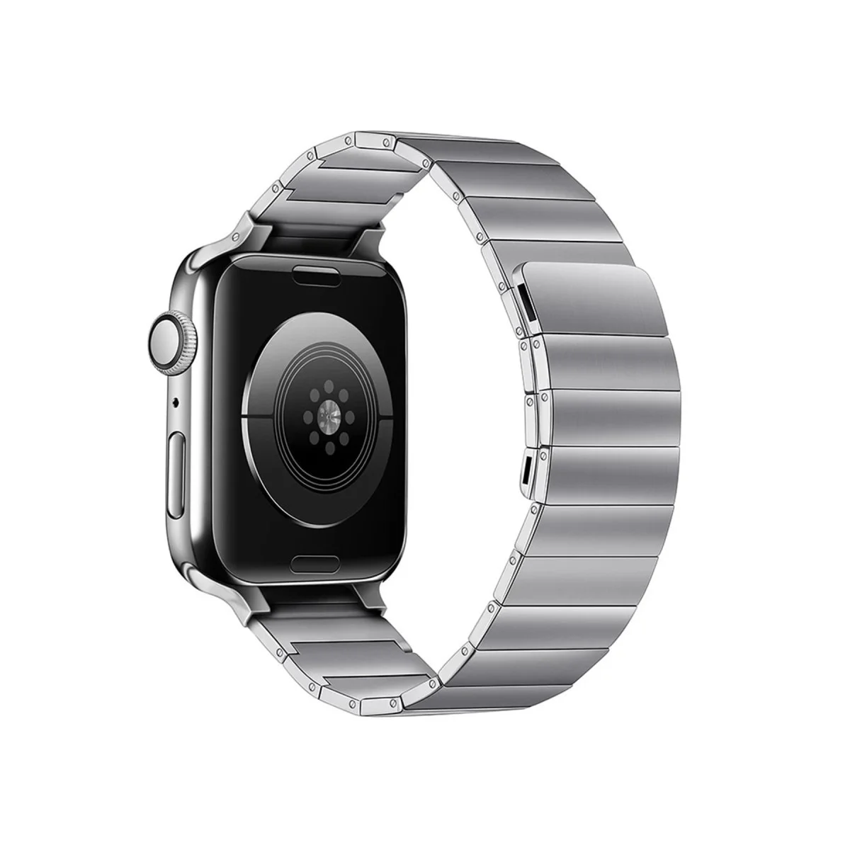 Watch 42mm KR404 Huks Kordon - Gümüş