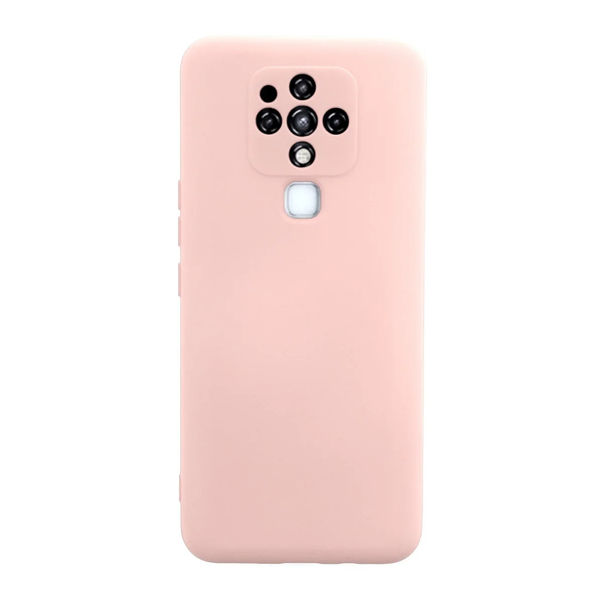 Camon 16 Kılıf Nano içi Kadife Silikon - Pudra