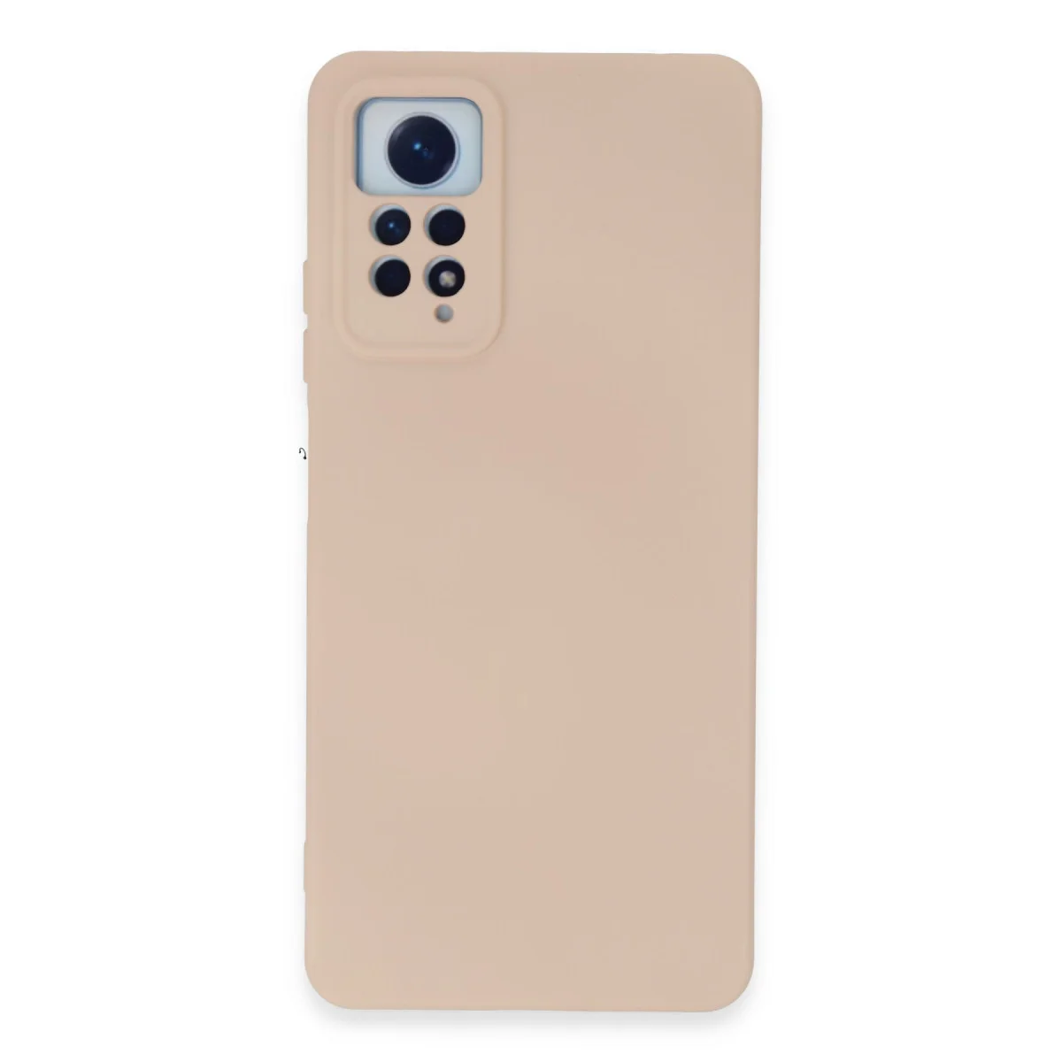 Redmi Note 12 Pro 4G Kılıf Nano içi Kadife Silikon - Pudra
