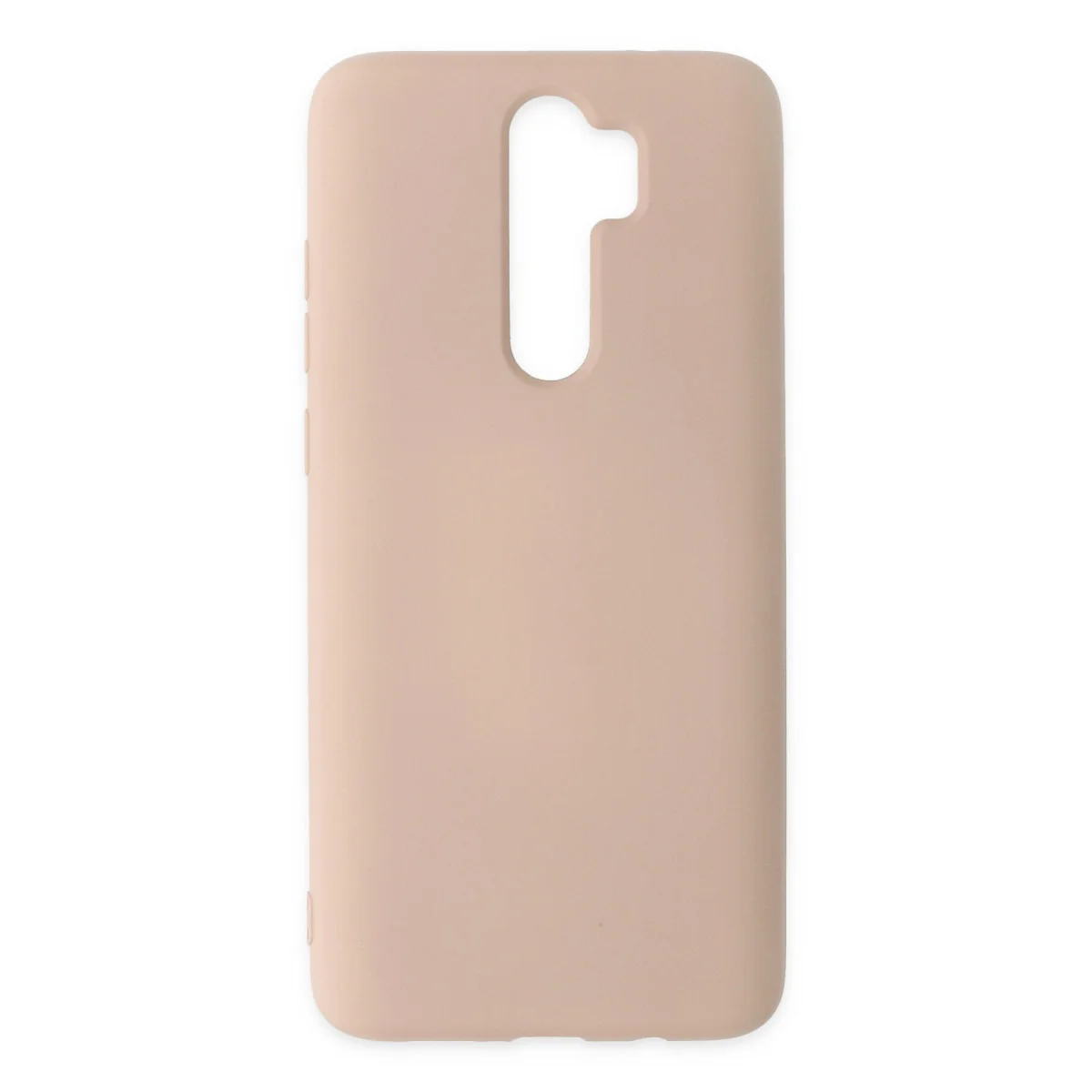Redmi Note 8 Pro Kılıf Nano içi Kadife Silikon - Pudra