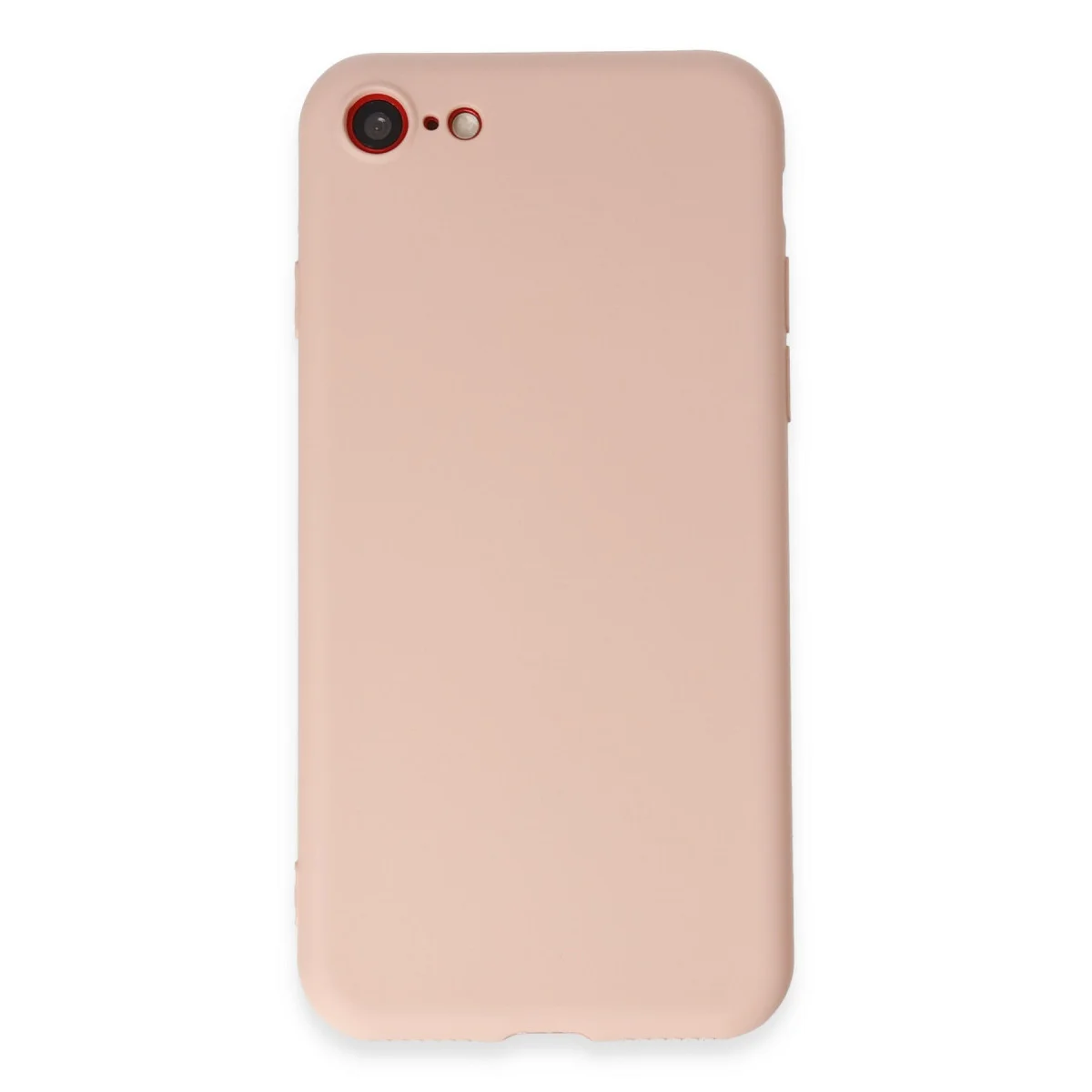 iPhone 7 Kılıf First Silikon - Pudra
