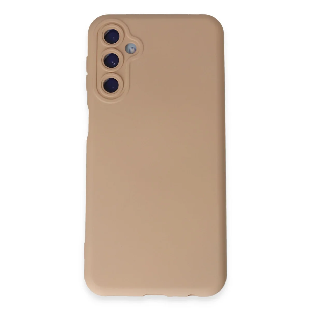 Galaxy M14 5G Kılıf Nano içi Kadife Silikon - Pudra