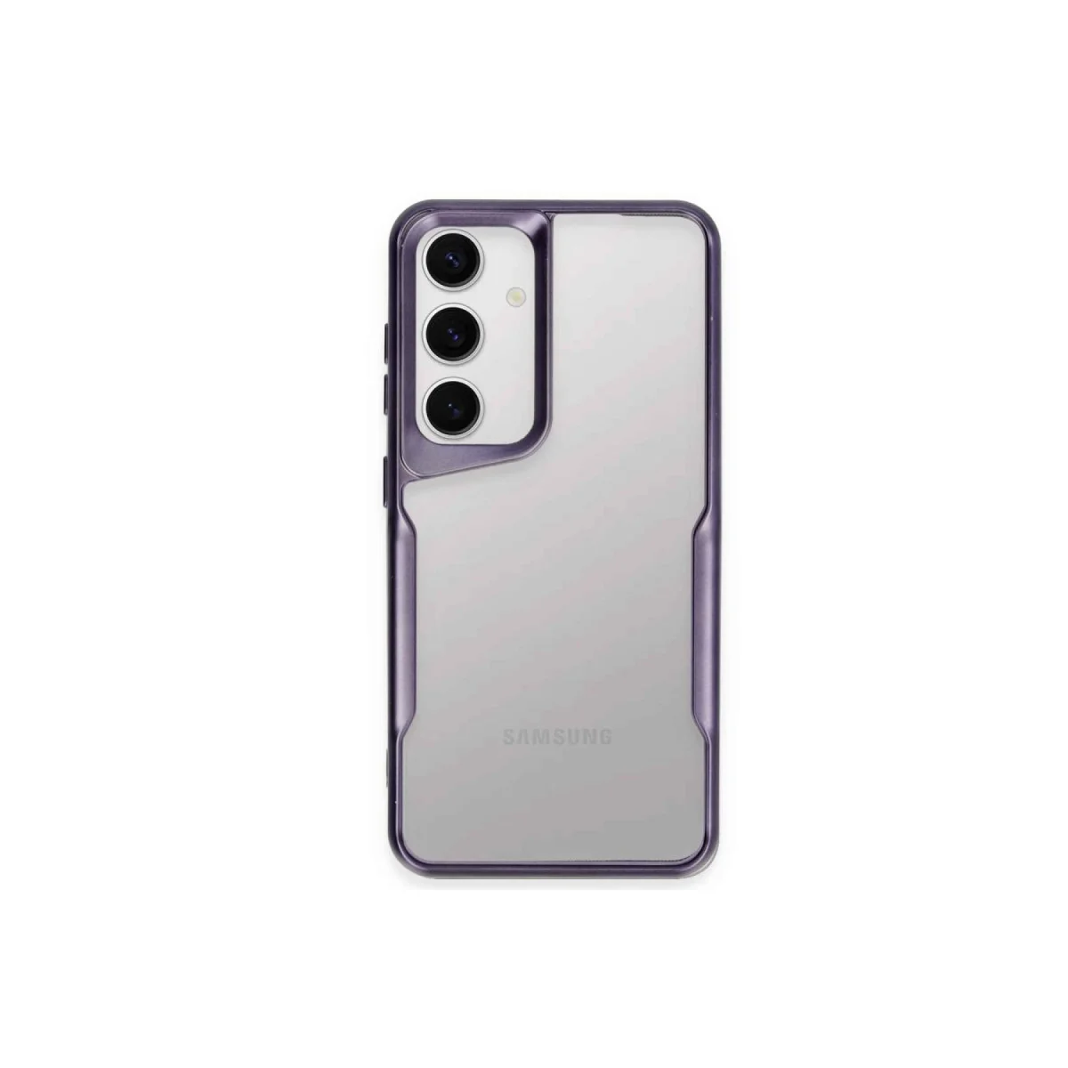 Galaxy A35 5G Kılıf Boyi Silikon Kapak - Derin Mor