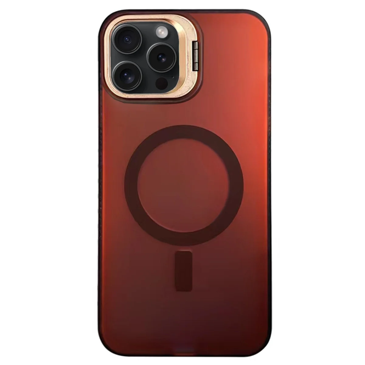iPhone 14 Pro Max Primera Magsafe Standlı Kapak - Bordo