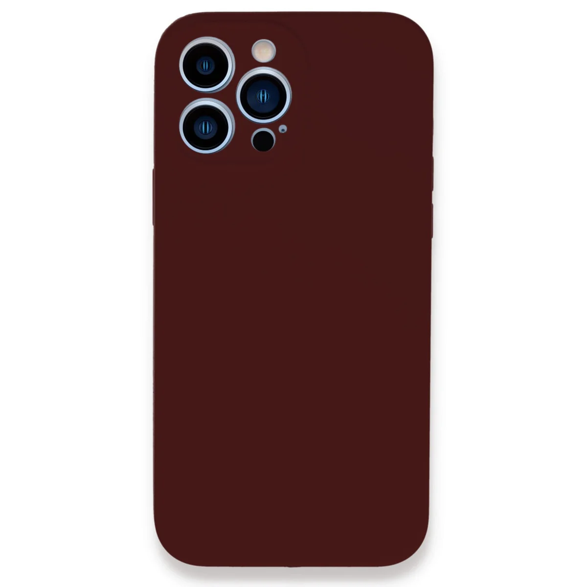 iPhone 13 Pro Kılıf Lansman Legant Silikon - Bordo