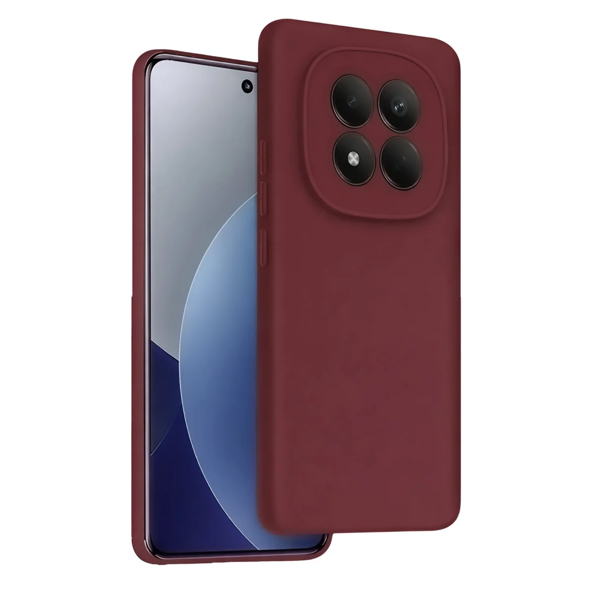 Redmi Note 15 Pro 4G First Silikon - Bordo