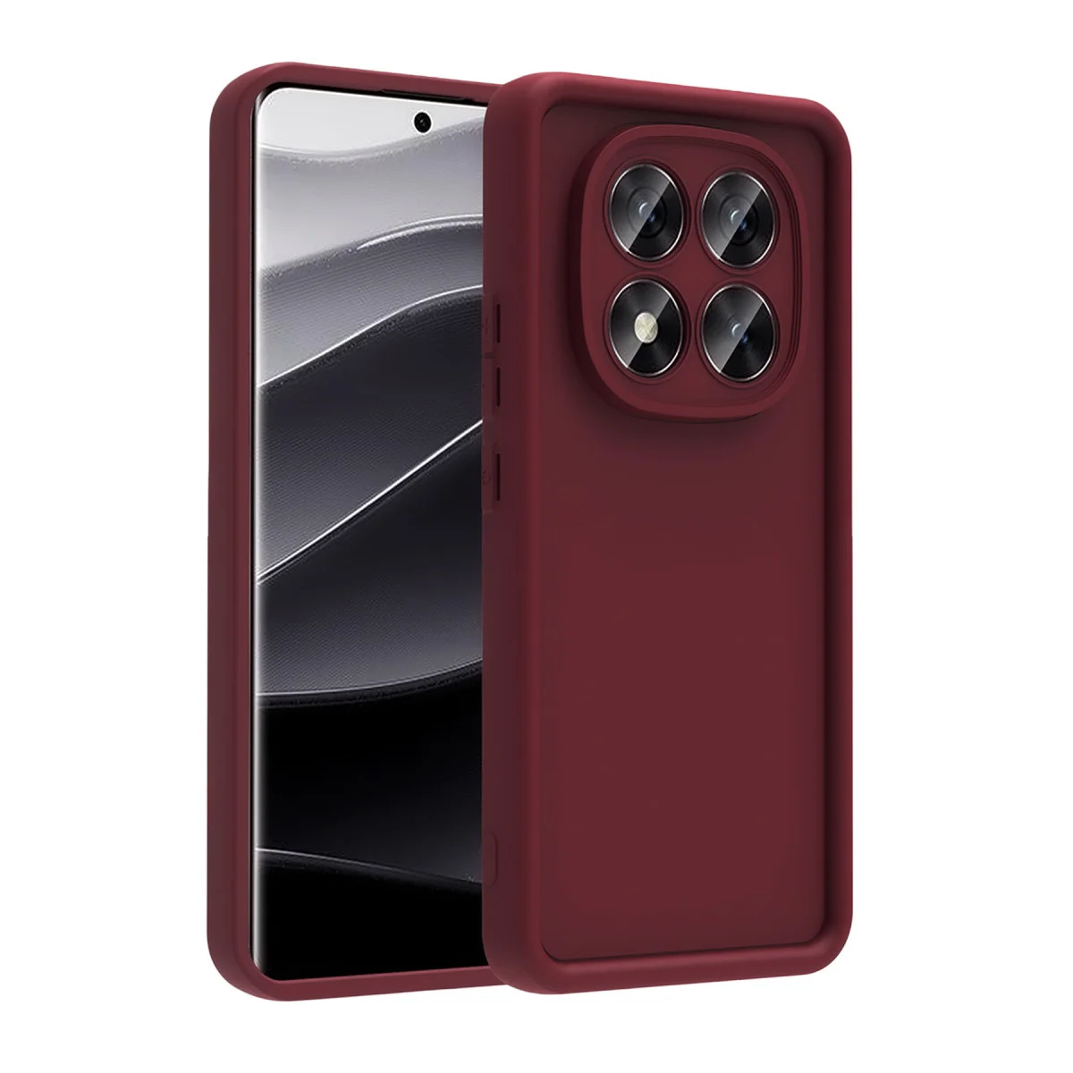 Redmi Note 15 Pro 4G Viera Silikon - Bordo