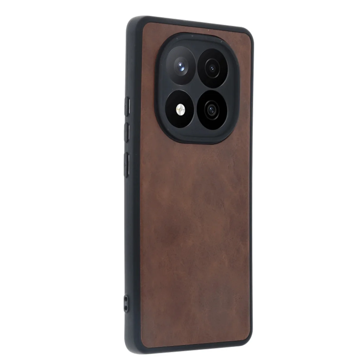 Redmi Note 14 Pro 4G Kılıf Aras Deri Kapak - Taba