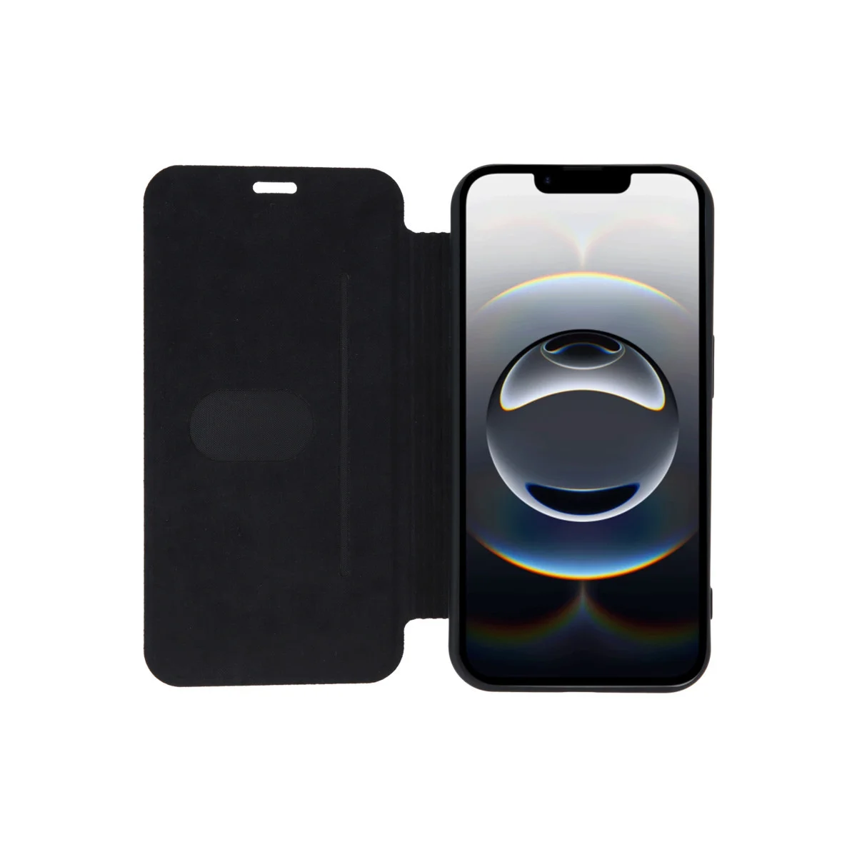 iPhone 16E Kılıf Flip Cover - Taba