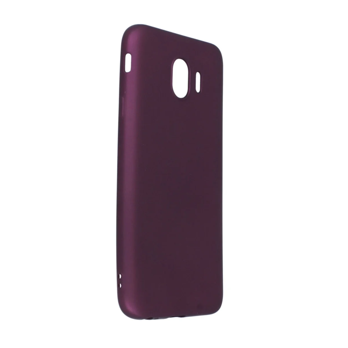 Galaxy J4 Kılıf First Silikon - Mürdüm