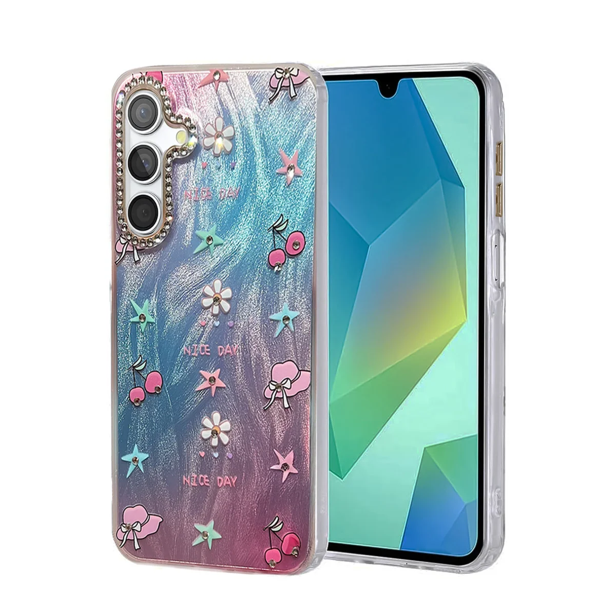 Galaxy A54 5G Kılıf Blade Aynalı Desenli Kapak - Desen 4