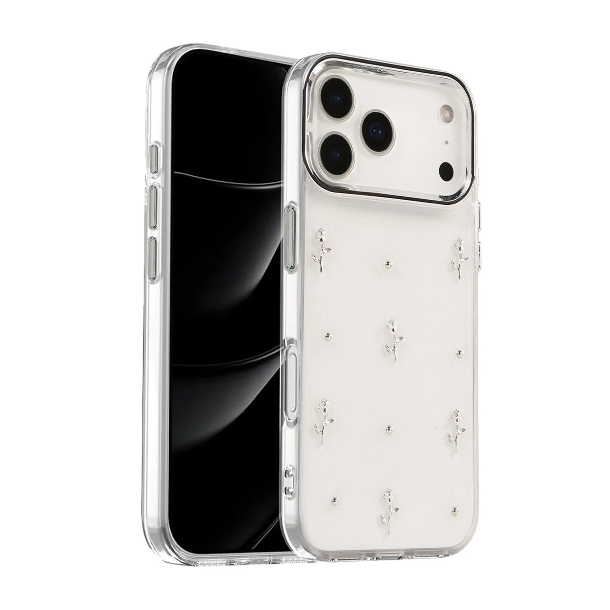 iPhone 17 Pro Fiyonk Desenli Kapak - Desen 4